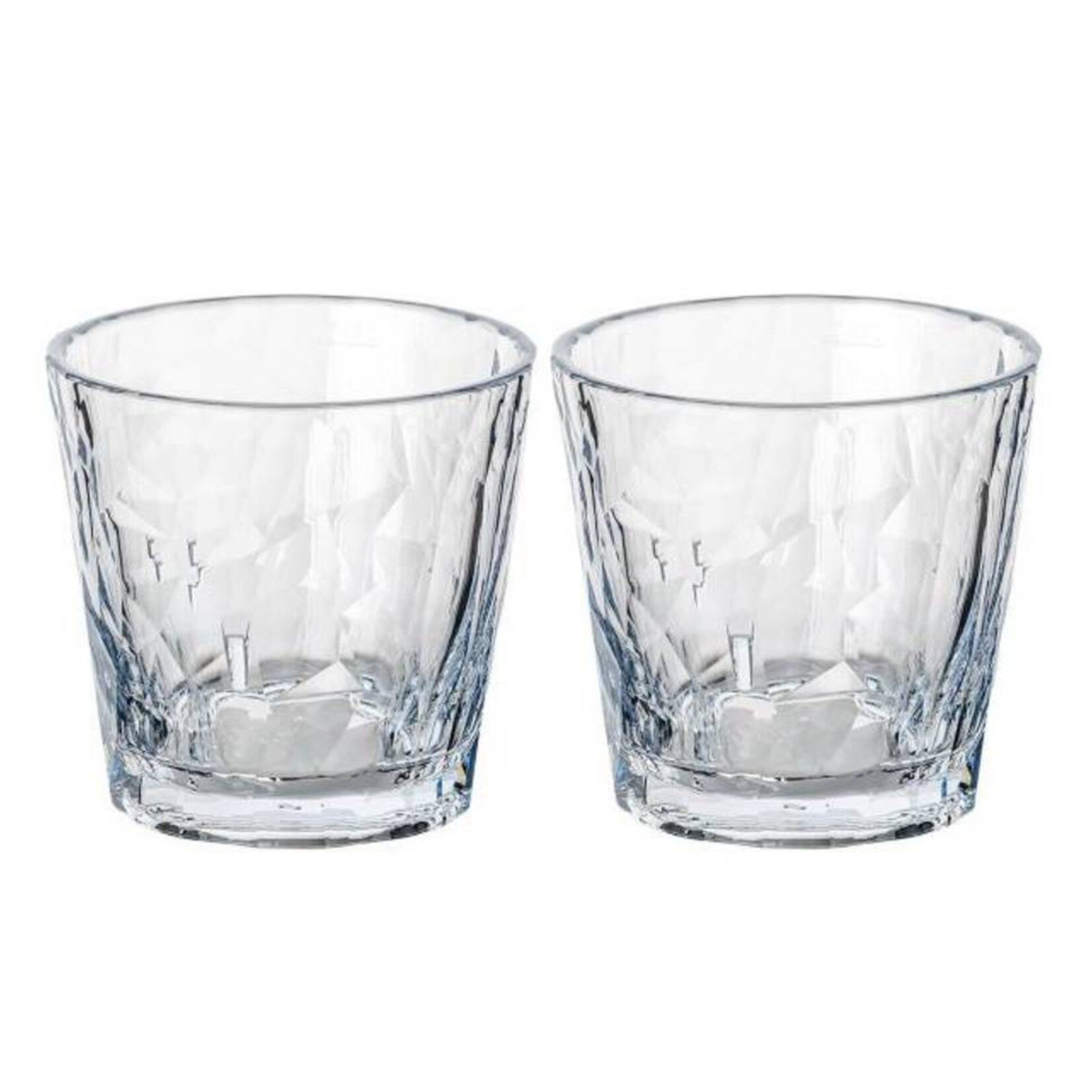 Koziol Koziol - Club No.22 - Super verre - 250ml - verre à eau - Lot de 2