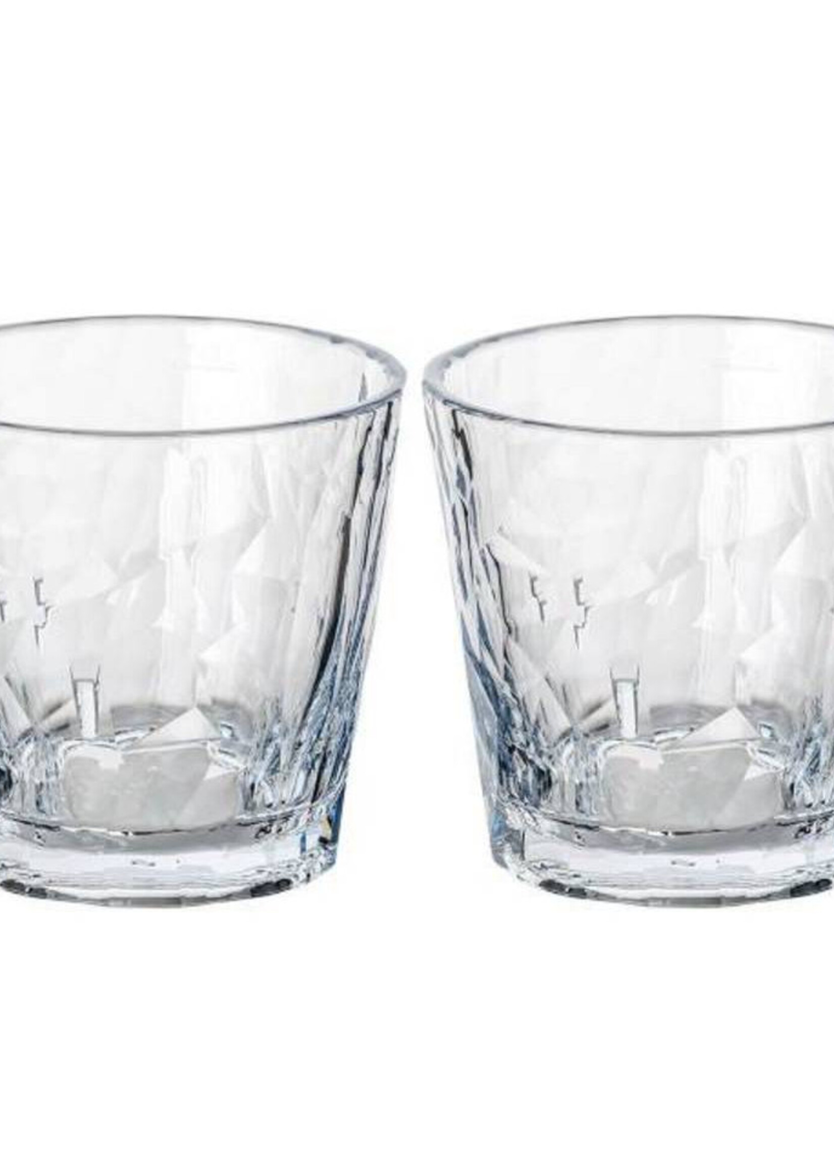 Koziol Koziol - Club No.22 - Super verre - 250ml - verre à eau - Lot de 2