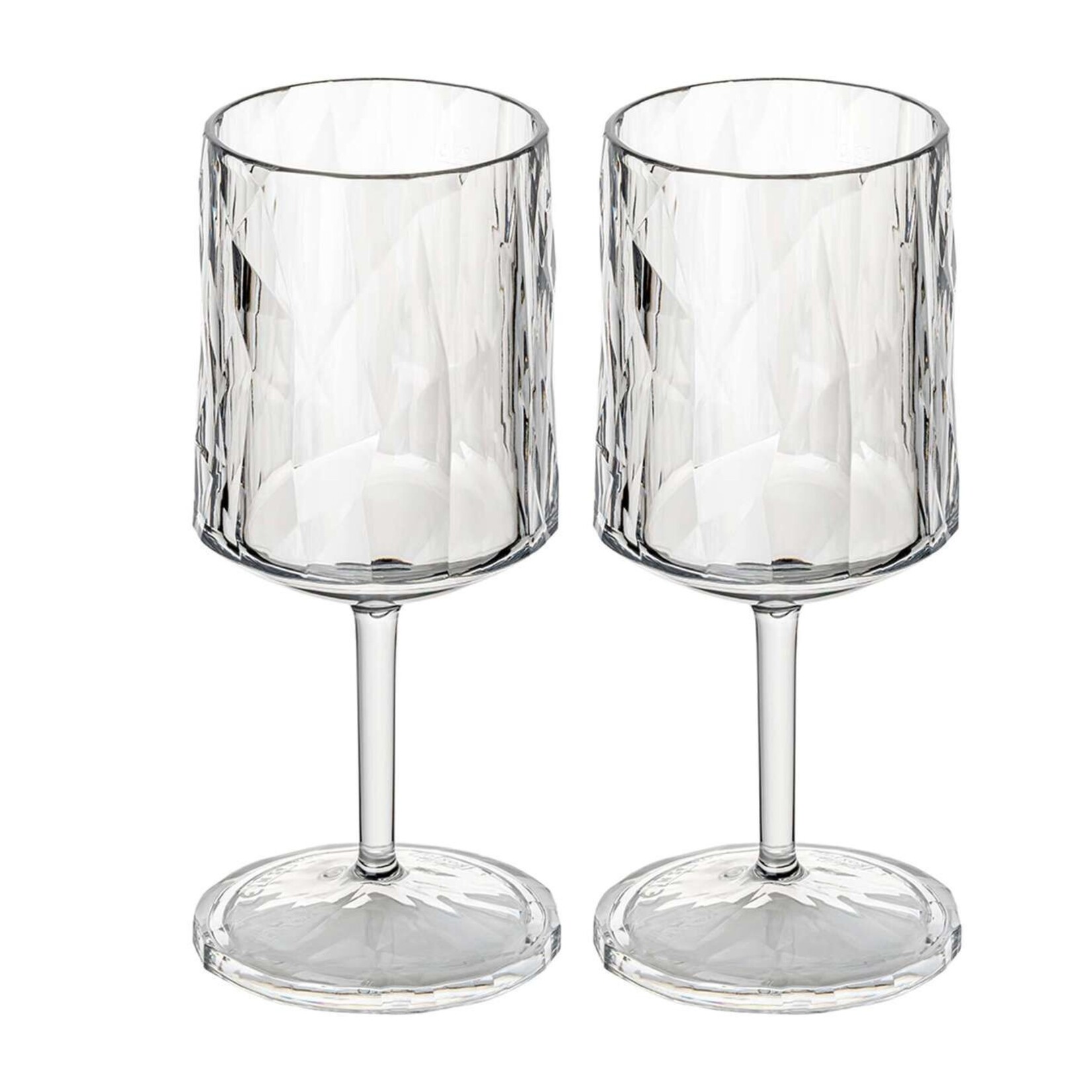 Koziol Koziol - Club No.21 - Super verre - 250ml - Verre à vin - Lot de 2