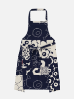 Marimekko Marimekko - Unikko - Kollaasi - Tablier de cuisine - Bleu foncé
