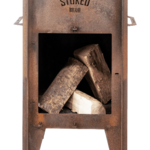 STOKED STOKED - Braai - Buitenhaard/BBQ - BASISMODEL- CorTen staal - incl. RVS Grill Rooster
