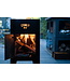 STOKED - Braai - Cheminée d'extérieur/BBQ - MODÈLE DE BASE - Acier CorTen - avec grille en acier inoxydable