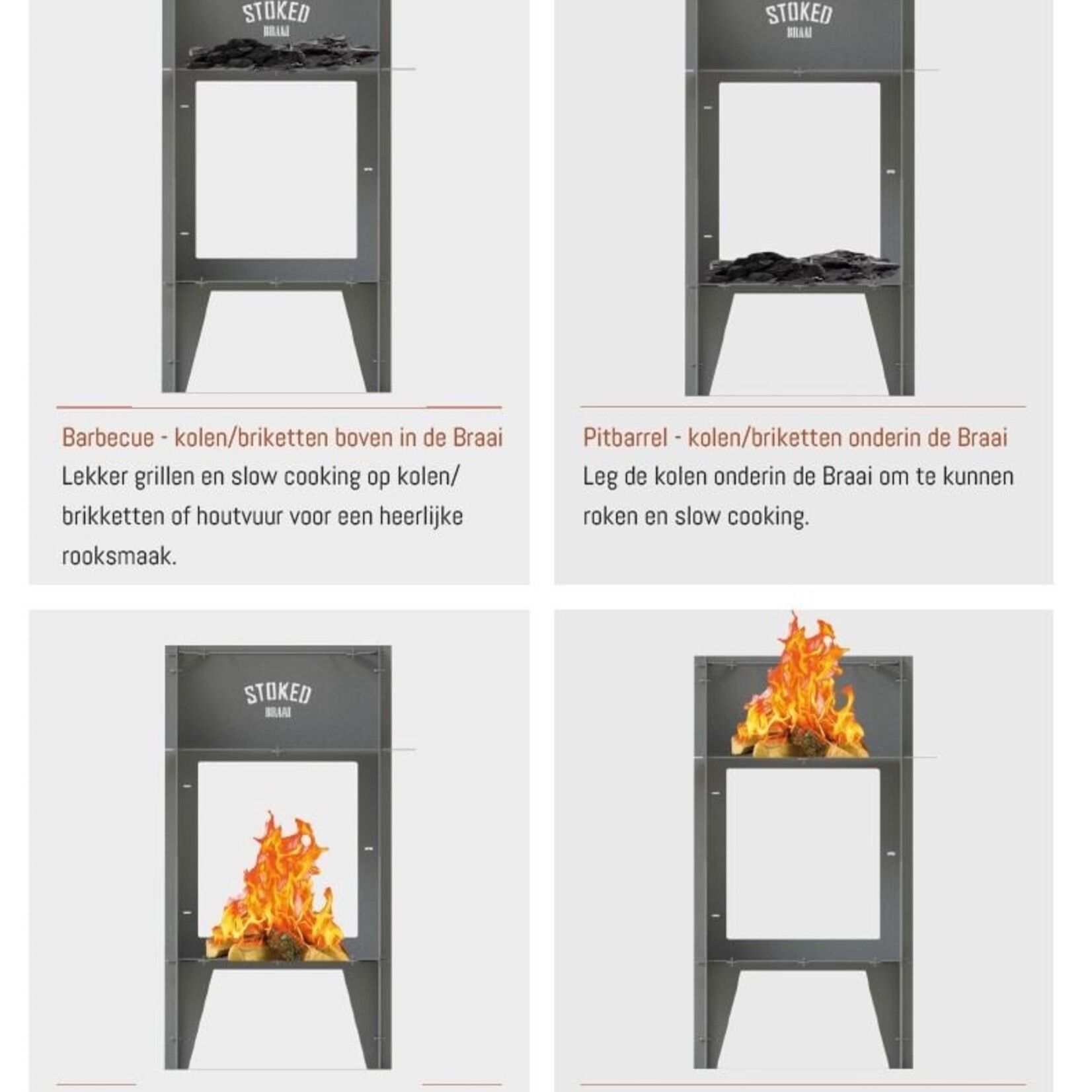 STOKED STOKED - Braai - Cheminée d'extérieur/BBQ -   Premium