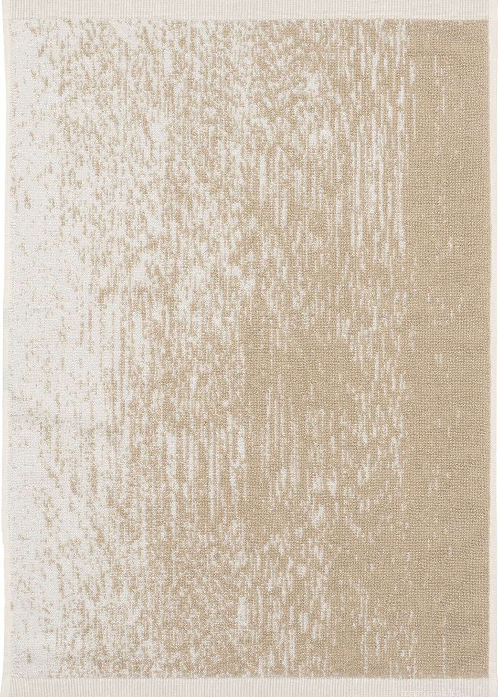 Marimekko Marimekko - Kuiskaus - serviette de toilette - 30x50cm - Beige blanc