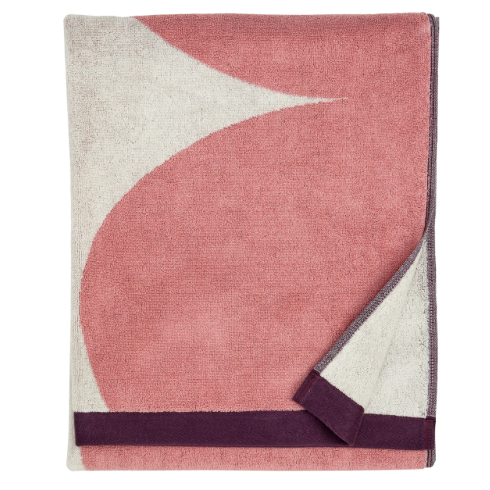 Marimekko Marimekko - Harka Kylpypyyhe - Badhanddoek - 70x150 - Paars Roze