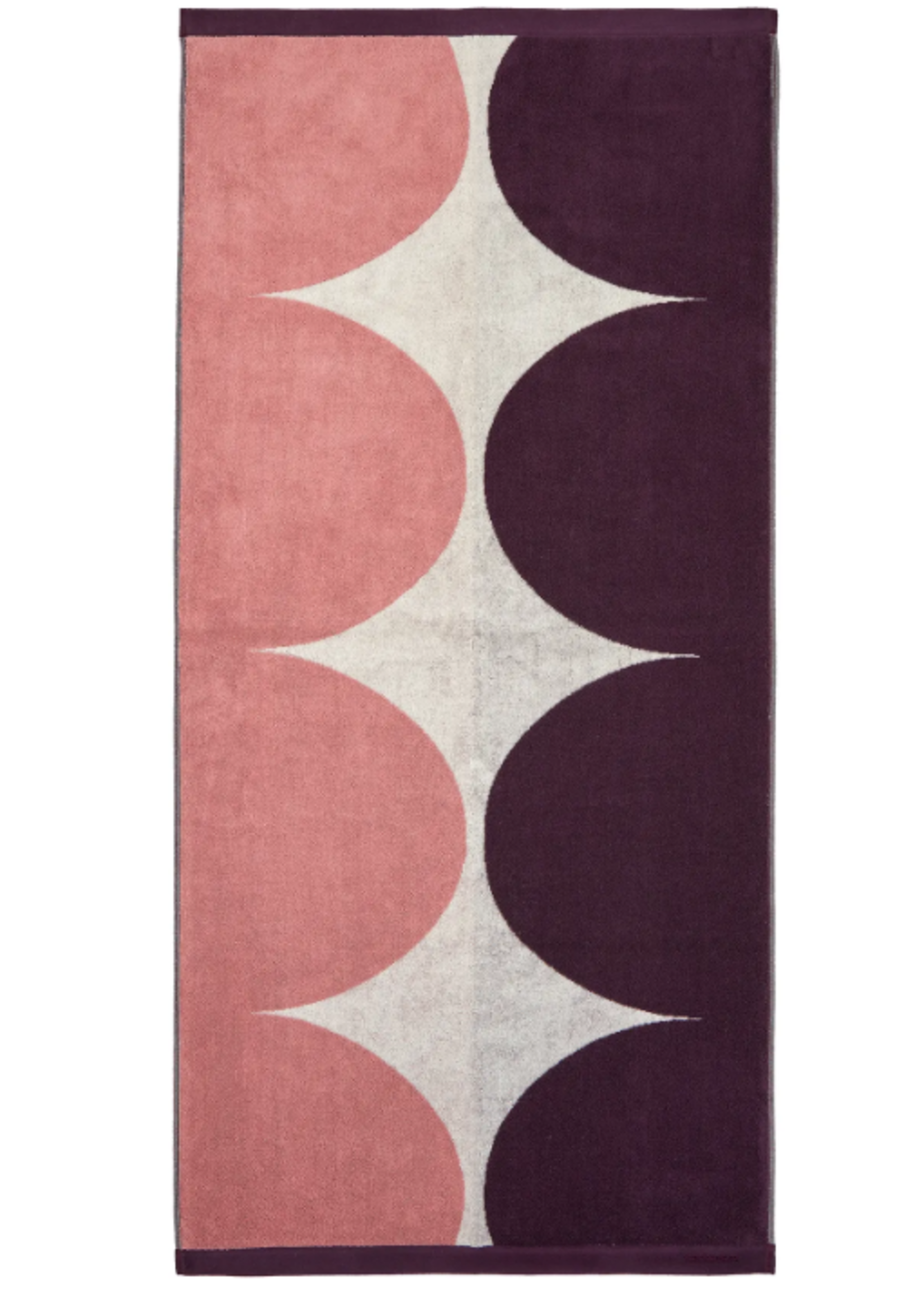 Marimekko Marimekko - Harka Kylpypyyhe - Serviette de bain - 70x150 - Violet Rose