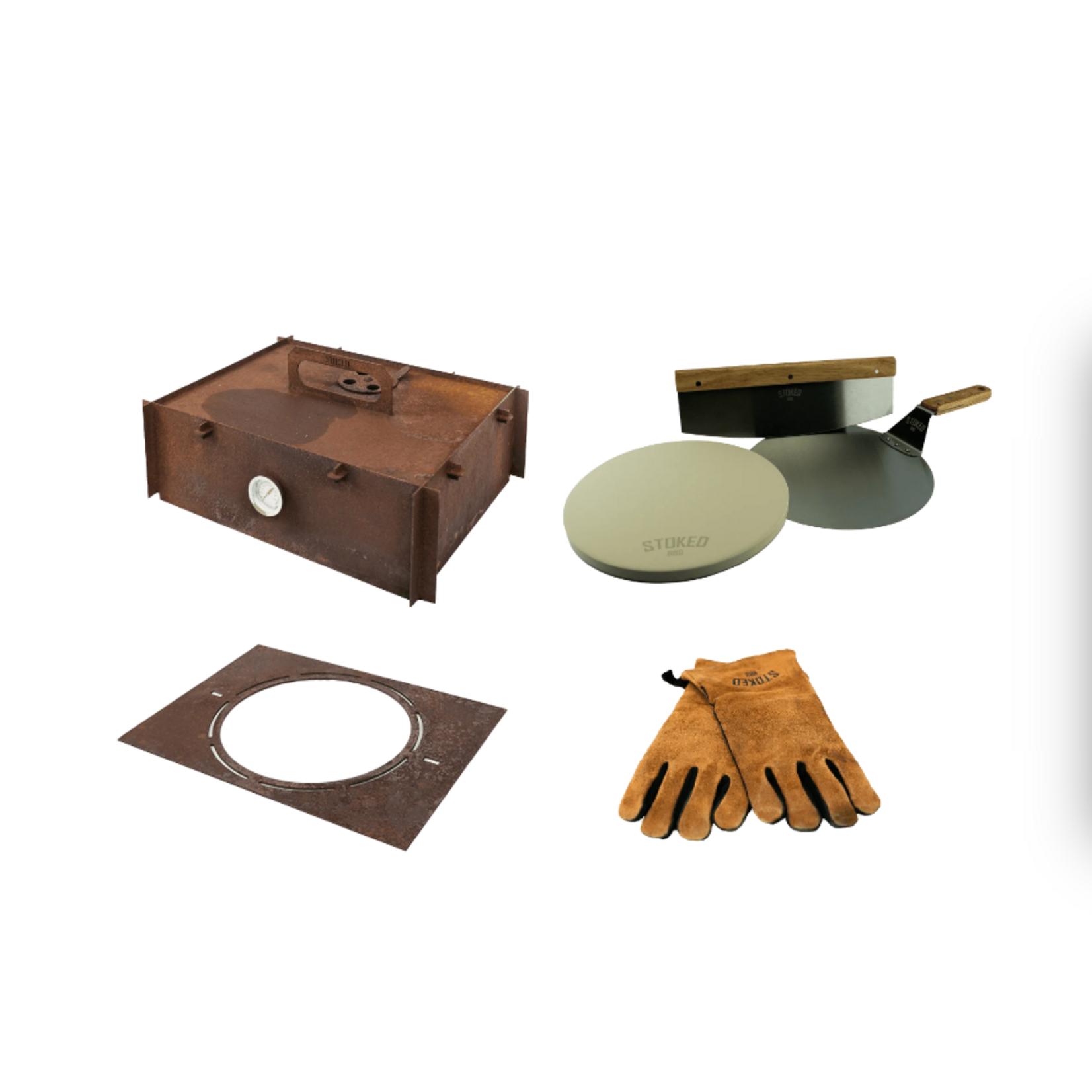STOKED STOKED - Braai - Buitenhaard/BBQ - Pizza Set