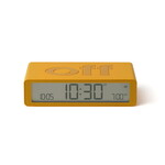 Lexon Lexon - Flip - Classic - Réveil LCD réversible - Jaune