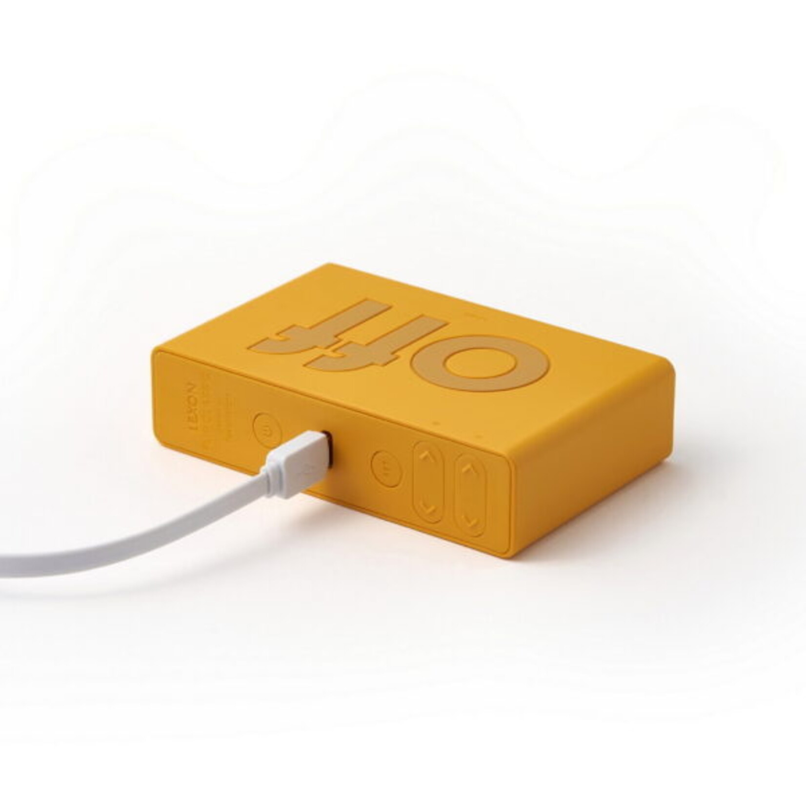 Lexon Lexon - Flip - Classic - Réveil LCD réversible - Jaune