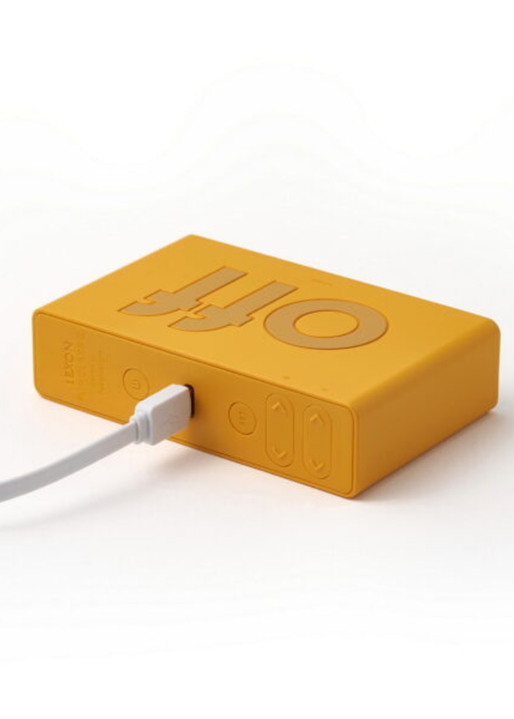 Lexon Lexon - Flip - Classic - Omkeerbare LCD wekker - Geel