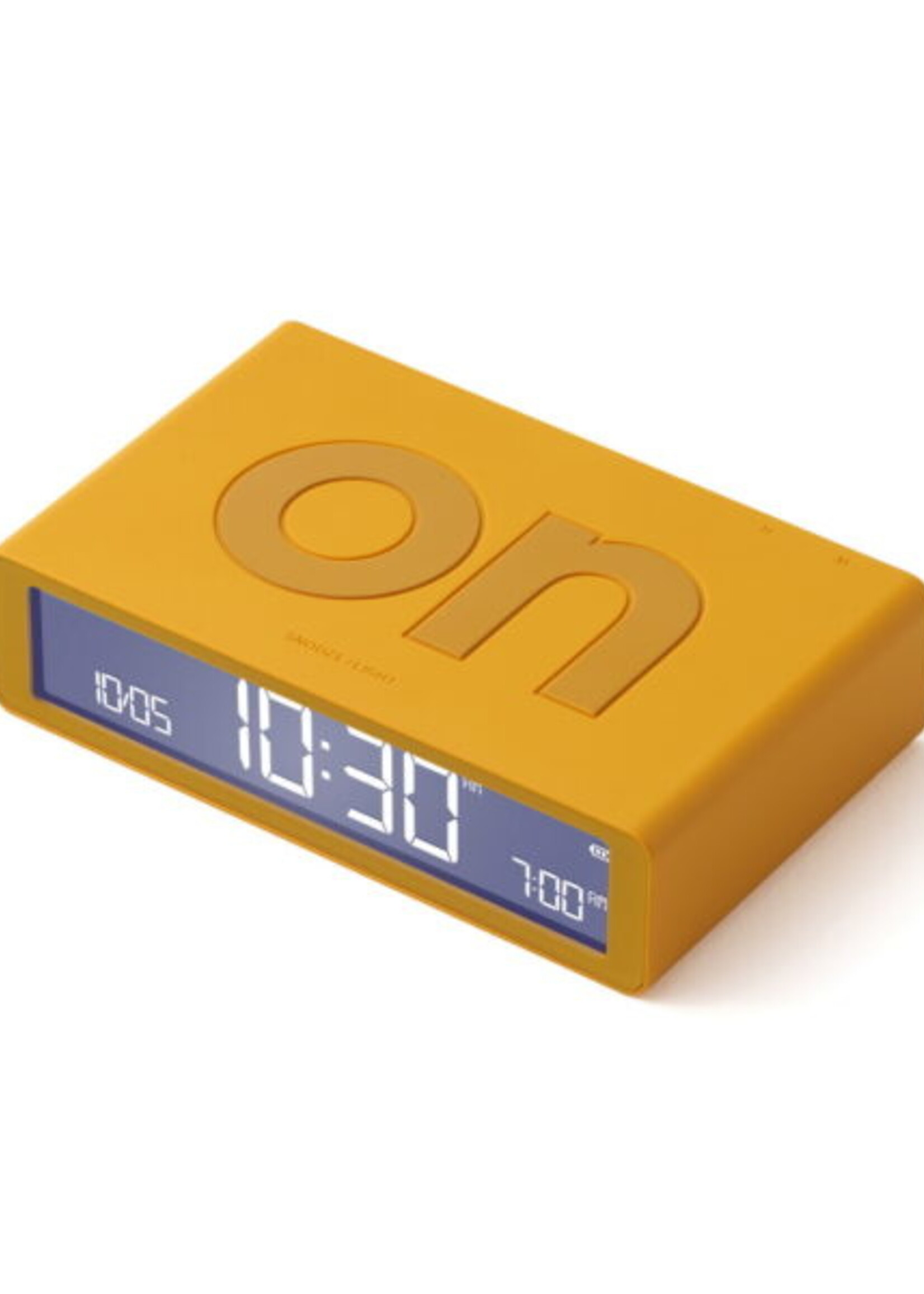 Lexon Lexon - Flip - Classic - Omkeerbare LCD wekker - Geel