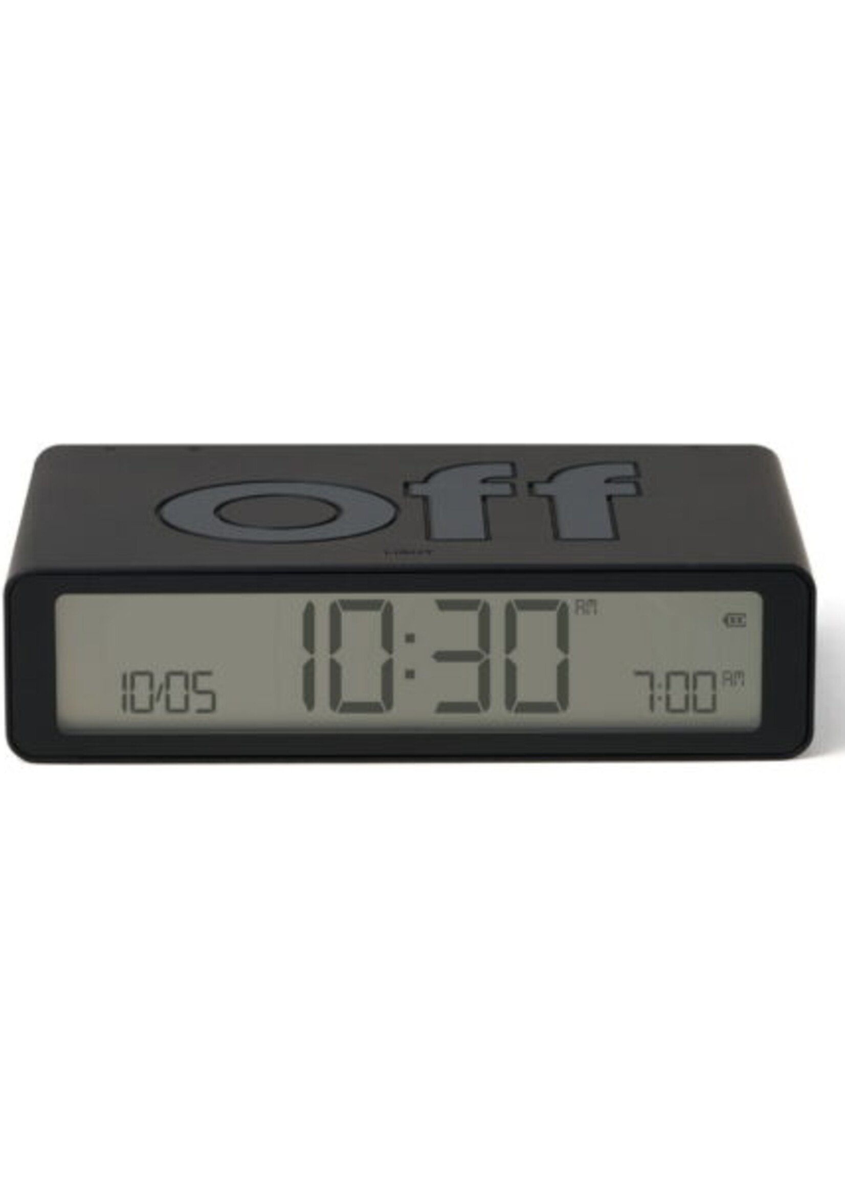 Lexon Lexon - Flip - Classic - Réveil LCD réversible - Noir