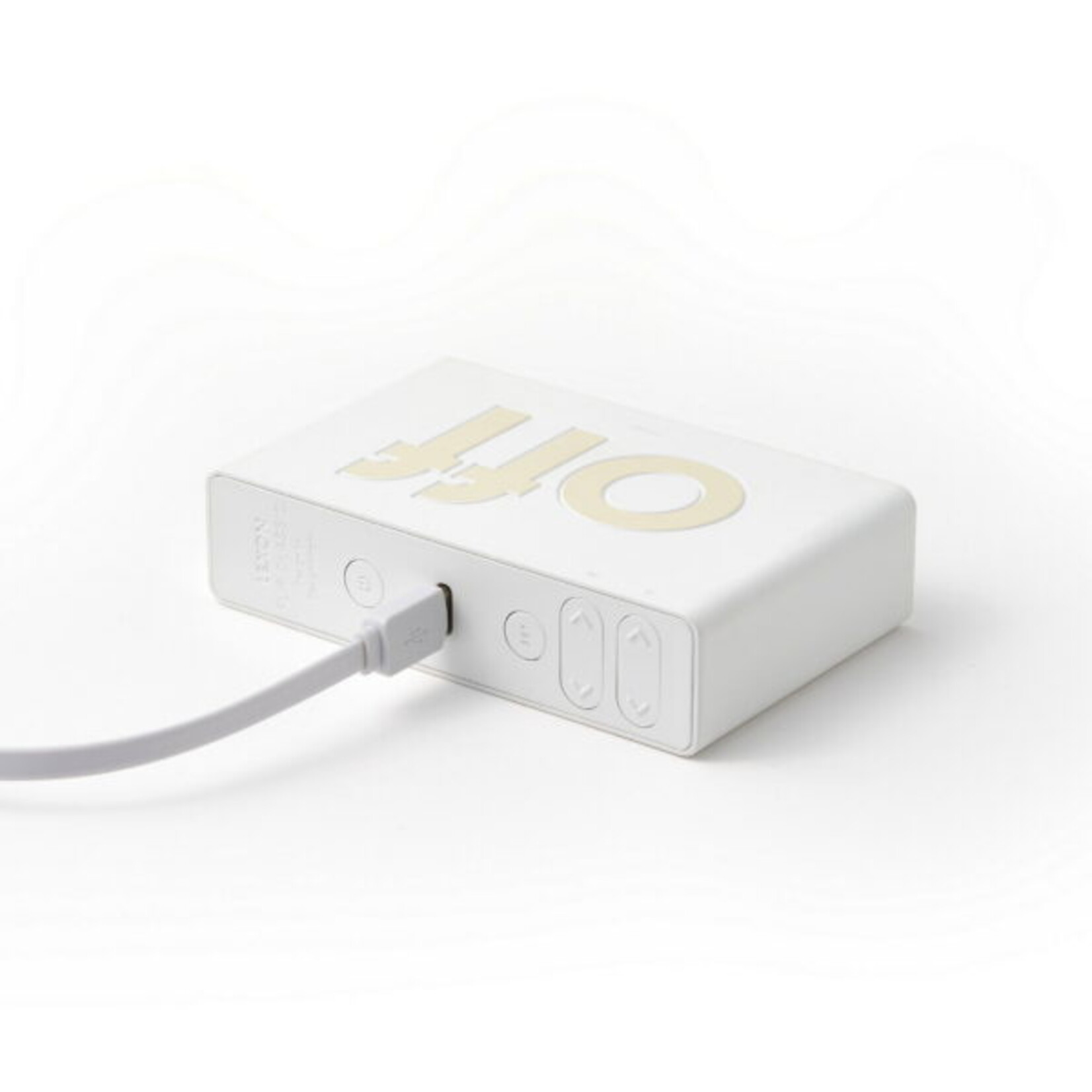 Lexon Lexon - Flip - Classic - Omkeerbare LCD wekker -Wit