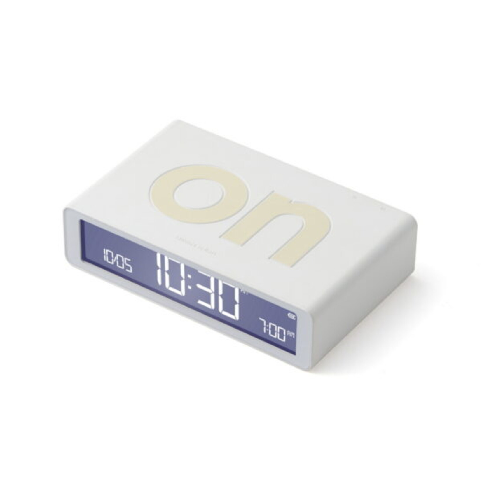Lexon Lexon - Flip - Classic - Omkeerbare LCD wekker -Wit