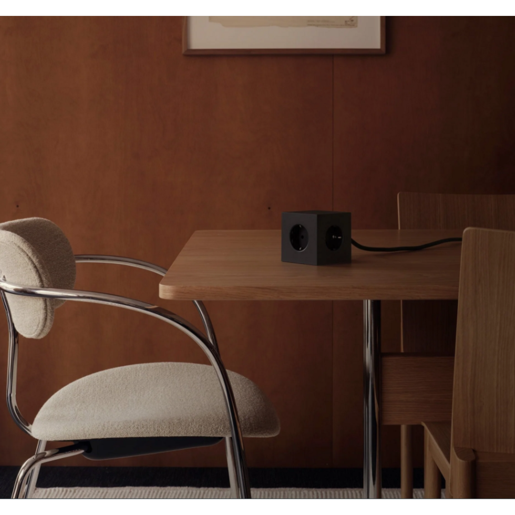 AVOLT AVOLT - Square 1 - Adapter - 30W - Dual USBC - 1.8m - Stockholm Black (zwart)