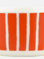 Marimekko Marimekko - Piccolo - Kom - 5dl - Oranje wit gestreept