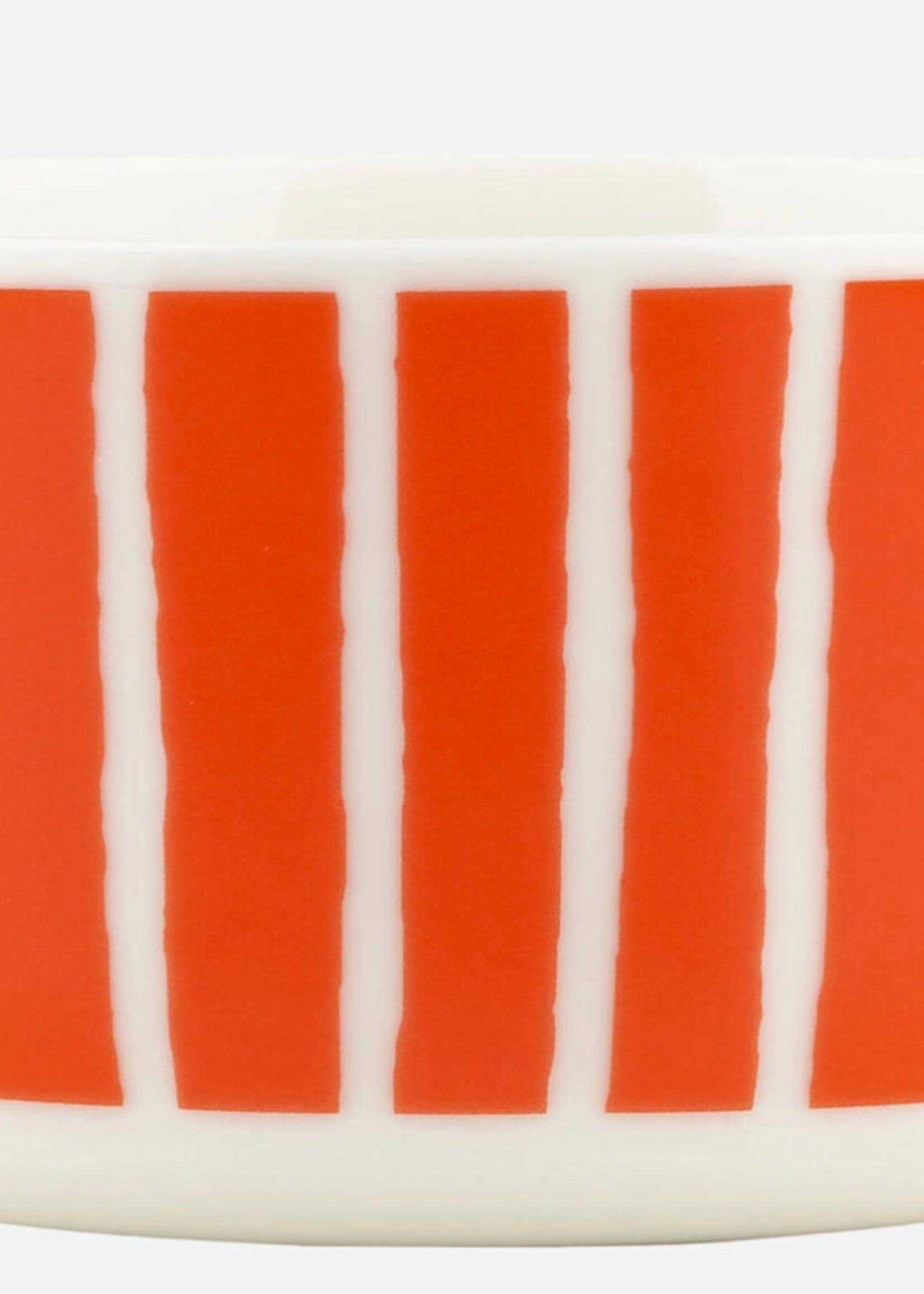 Marimekko Marimekko - Piccolo - Kom - 5dl - Oranje wit gestreept