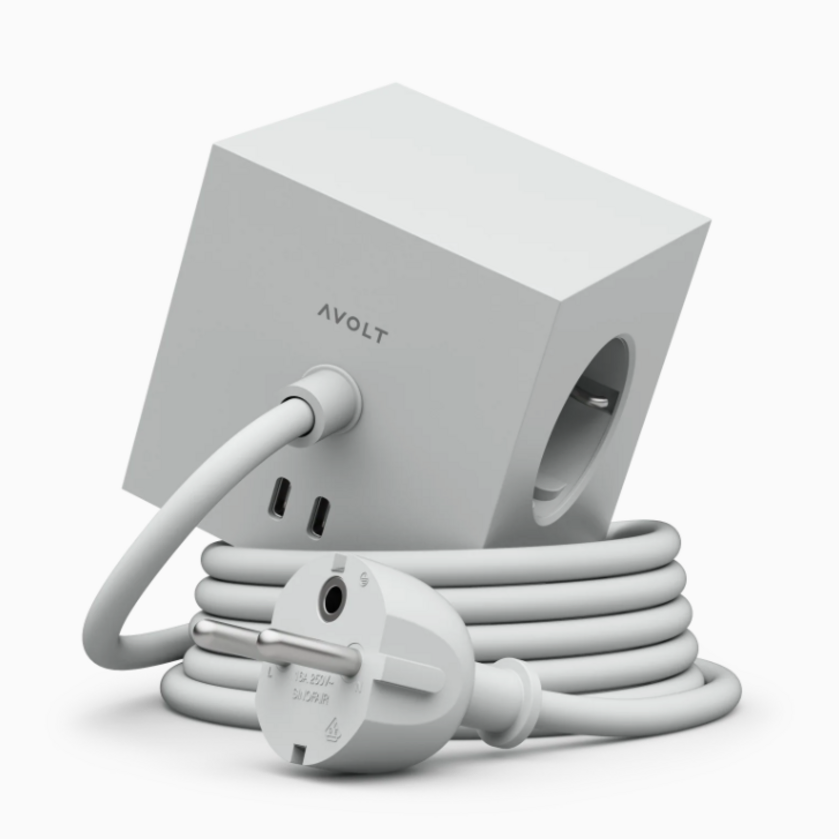 AVOLT AVOLT - Square 1 - Adapter - USB-C - 30W - 3m - Gotland Gray