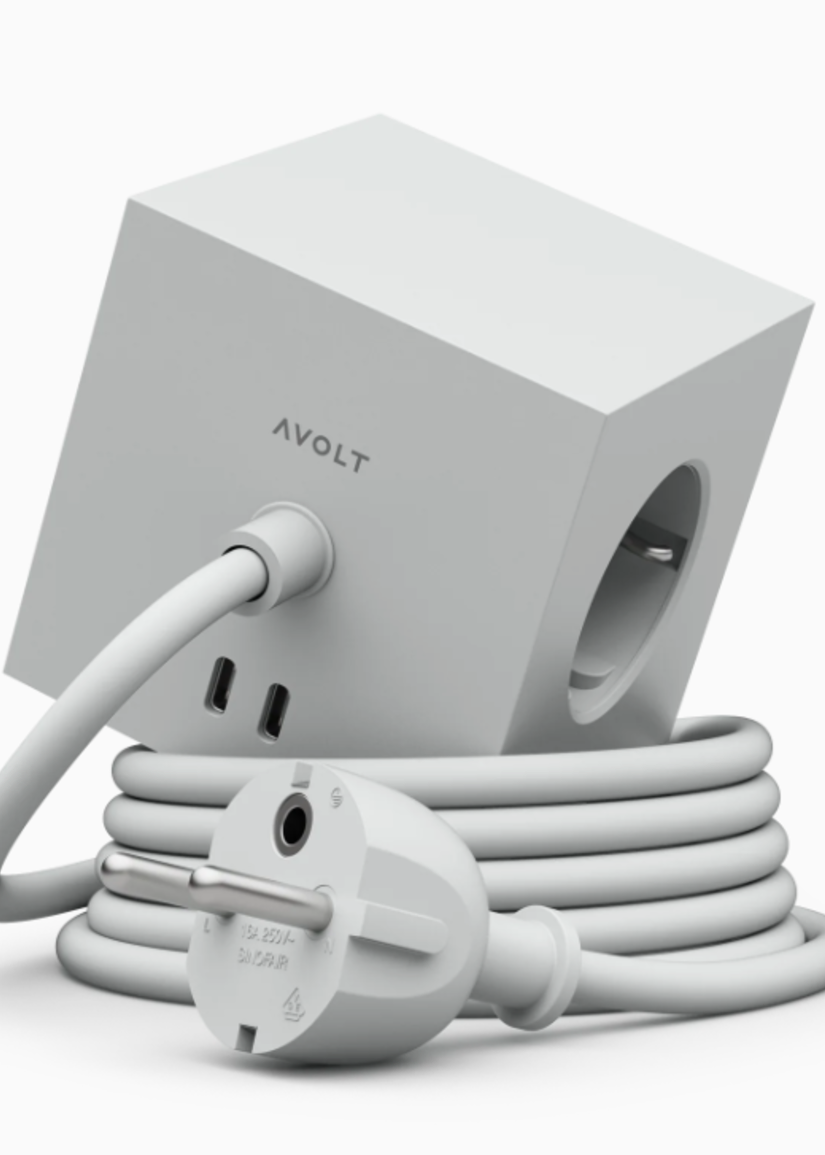 AVOLT AVOLT - Square 1 - Adapter - USB-C - 30W - 3m - Gotland Gray