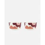 Marimekko Oiva / Unikko - Bowl - 2,5dl - 2 stuks
