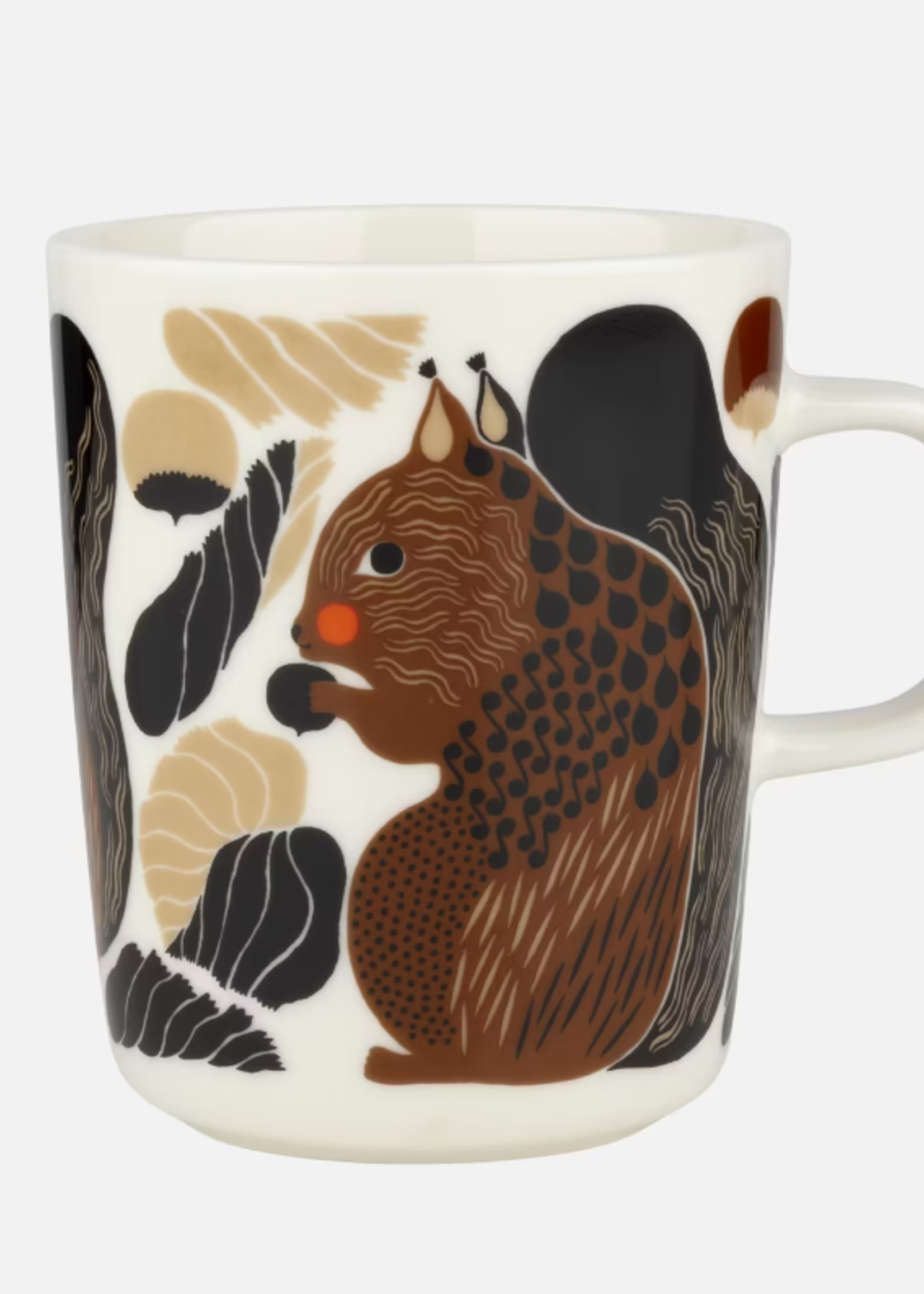 marimekko Marimekko - KURRE - Mug - 2.5dl - Ecureuil - Multicolore