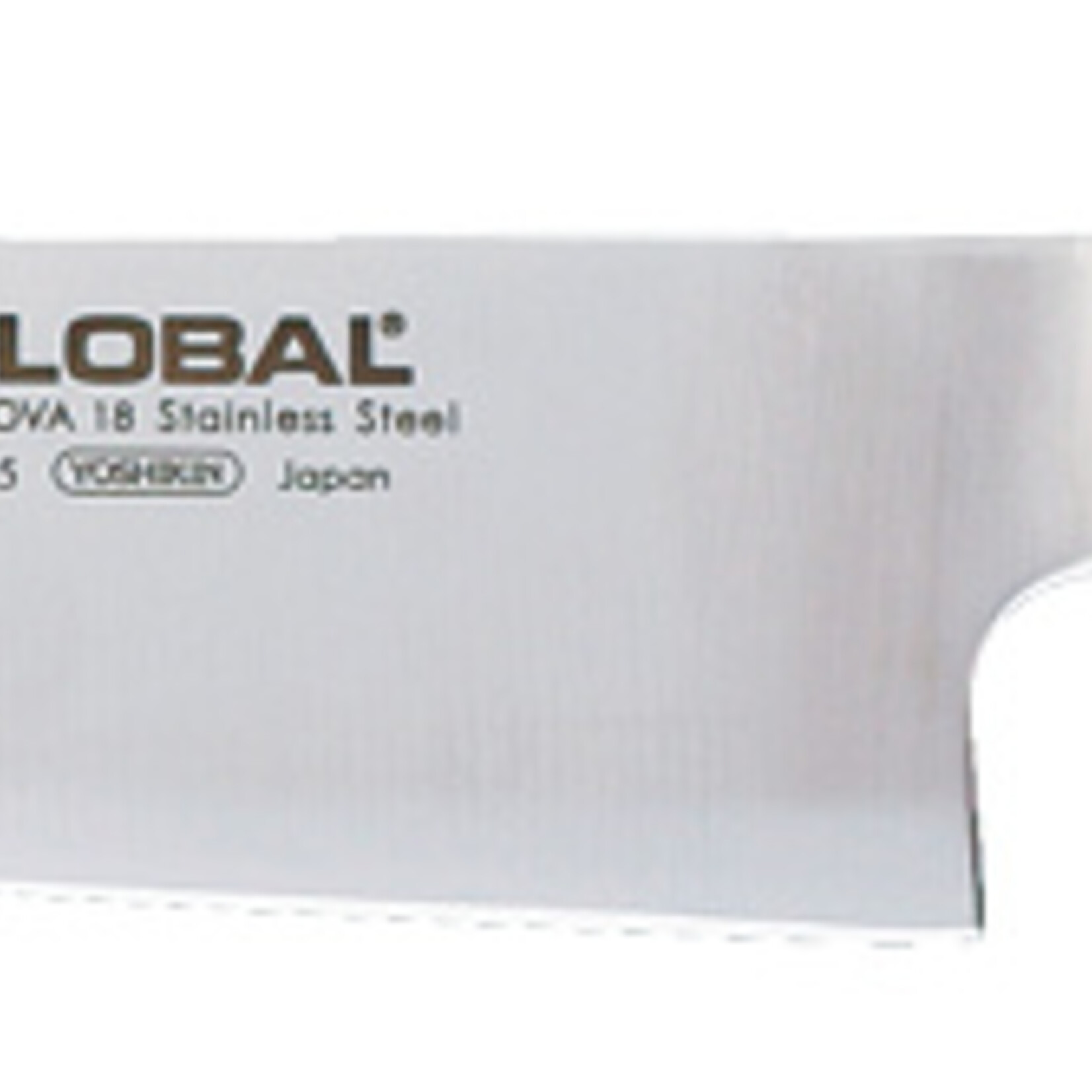 GLOBAL Global - Messen set - G-5531 - 2 delig - Koksmes &  schilmesje