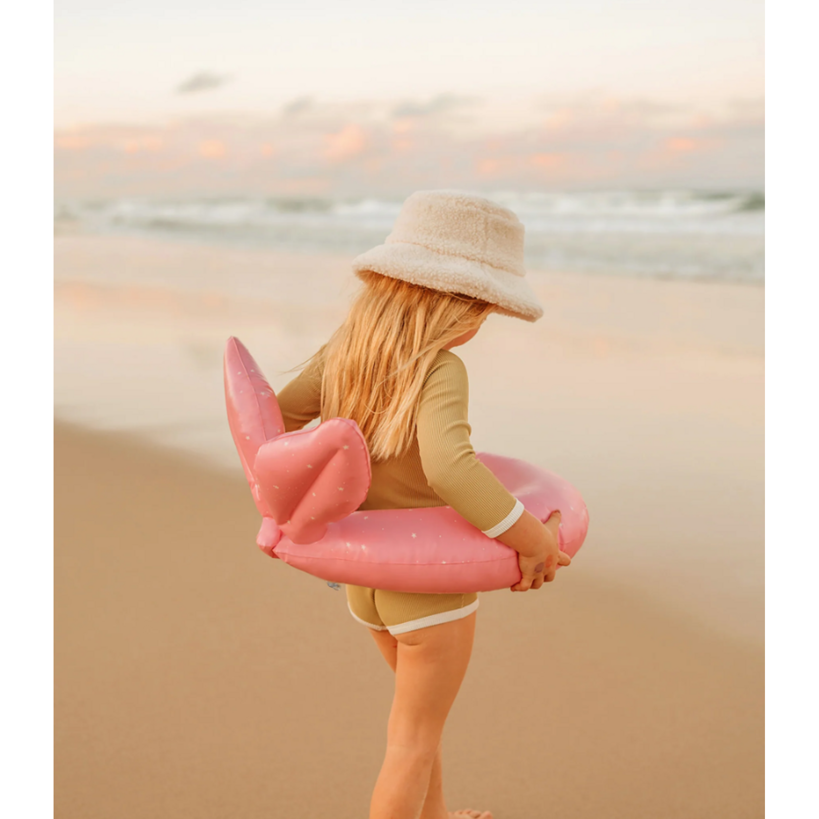 Sunnylife SunnyLife - Ocean Treasure - Zwembadring - Kids - Roze