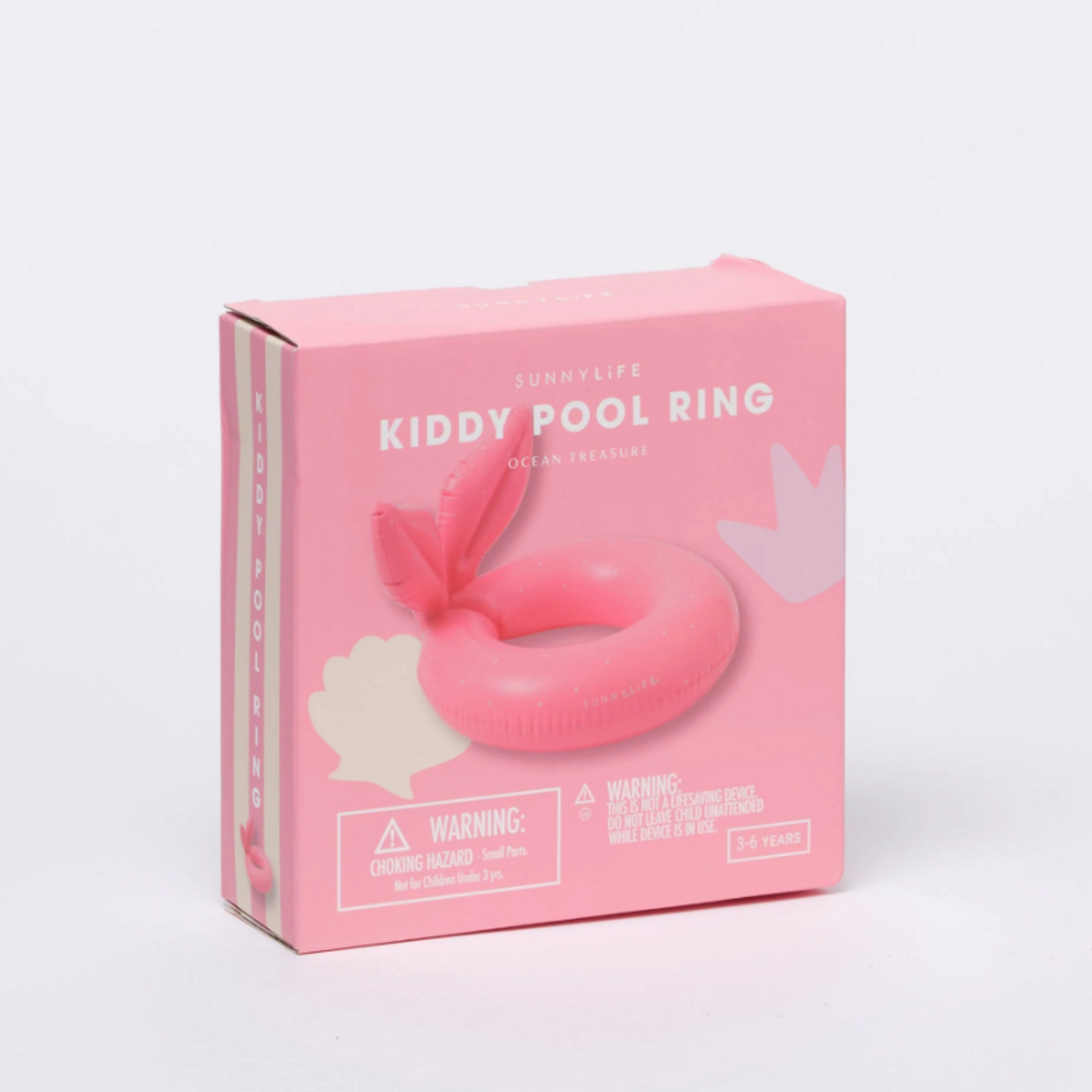 Sunnylife SunnyLife - Ocean Treasure - Zwembadring - Kids - Roze