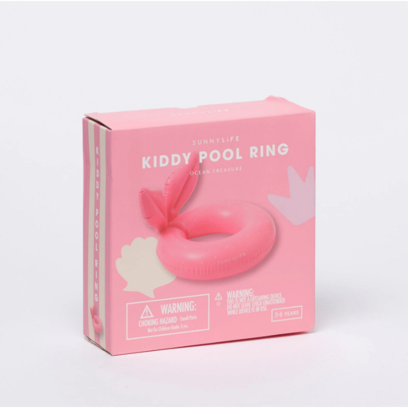 Sunnylife SunnyLife - Ocean Treasure - Anneau de piscine - Enfants - Rose