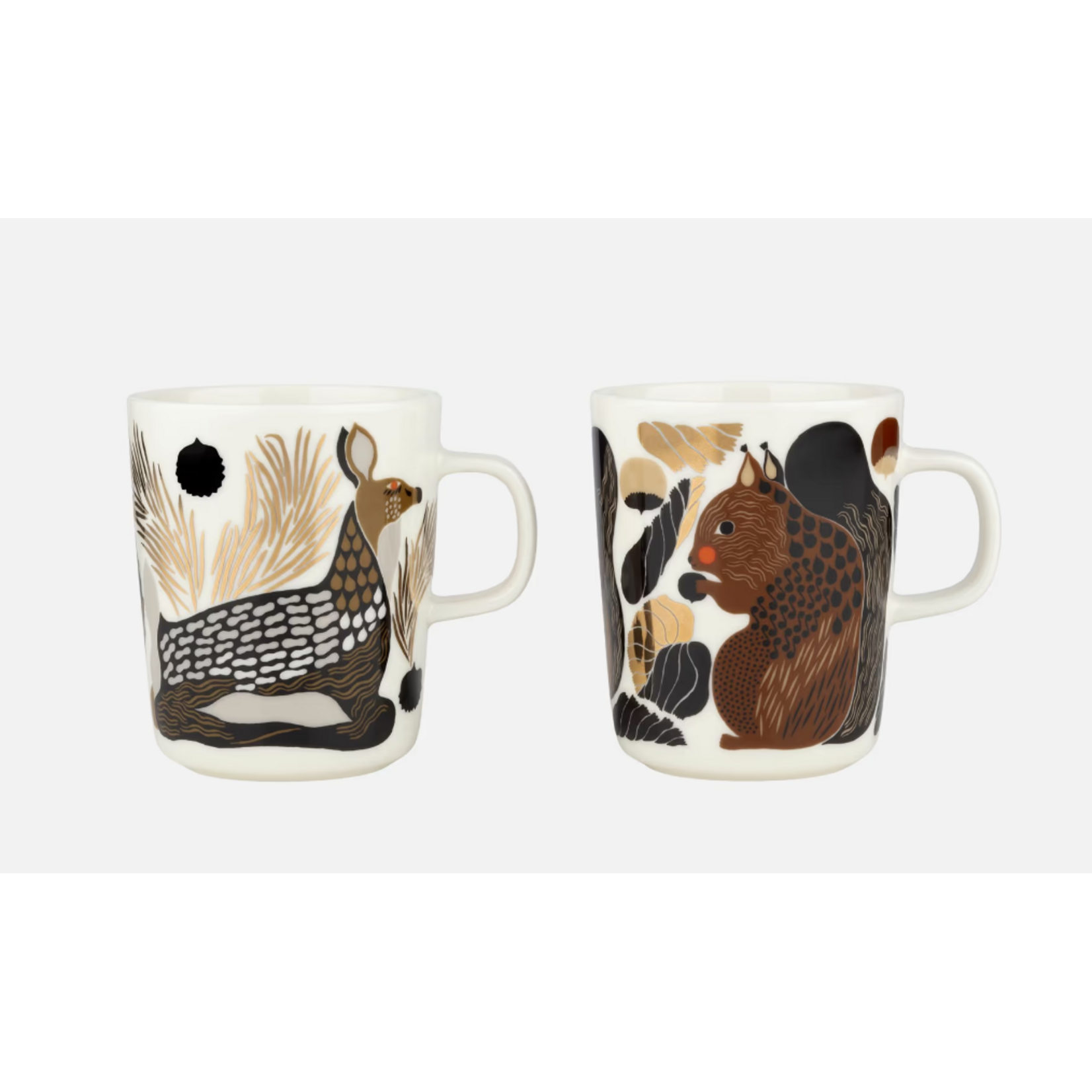 Marimekko Marimekko - KURRE & PEURA - Koffiemok - Set van 2