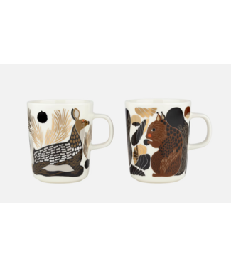 Marimekko Marimekko - KURRE & PEURA - Tasse à café - Lot de 2