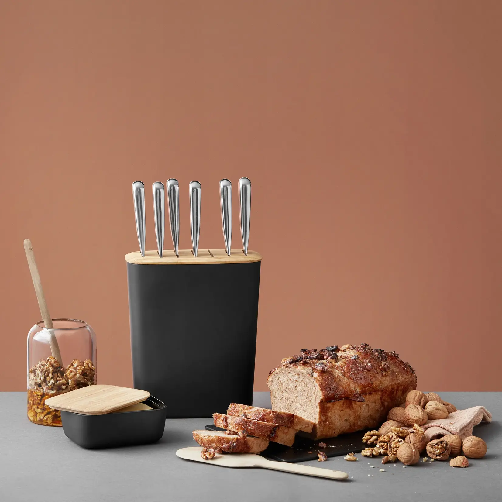 RIG-TIG by Stelton Rig Tig - Botervloot - zwart