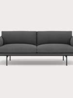 Muuto Muuto - Outline 2-zit - Remix163/black (showroom model)