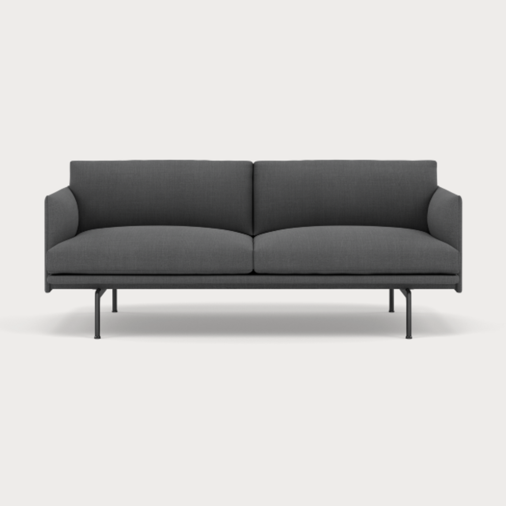Muuto Muuto - Outline 2-zit - Remix163/black (showroom model)