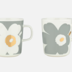marimekko Marimekko - Unikko - Annniversary -  Oiva mug - 2,5dl - Wit/Licht grijs/Goud