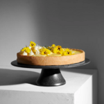 ASA ASA - Taartplateau - IRON - Aardewerk - Mat zwart - 29cm