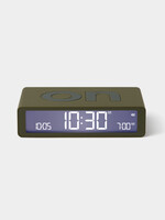 Lexon Lexon - Flip - Classic - Réveil LCD réversible - Kakhi