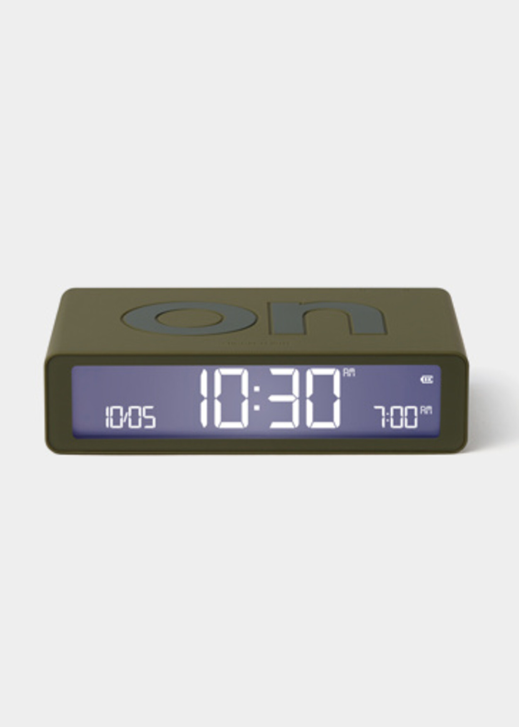 Lexon Lexon - Flip - Classic - Omkeerbare LCD wekker - Kakhi