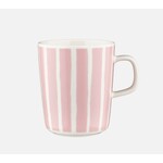 Marimekko Marimekko - Picollo - Mok - 25cl - Gestreept - Roze
