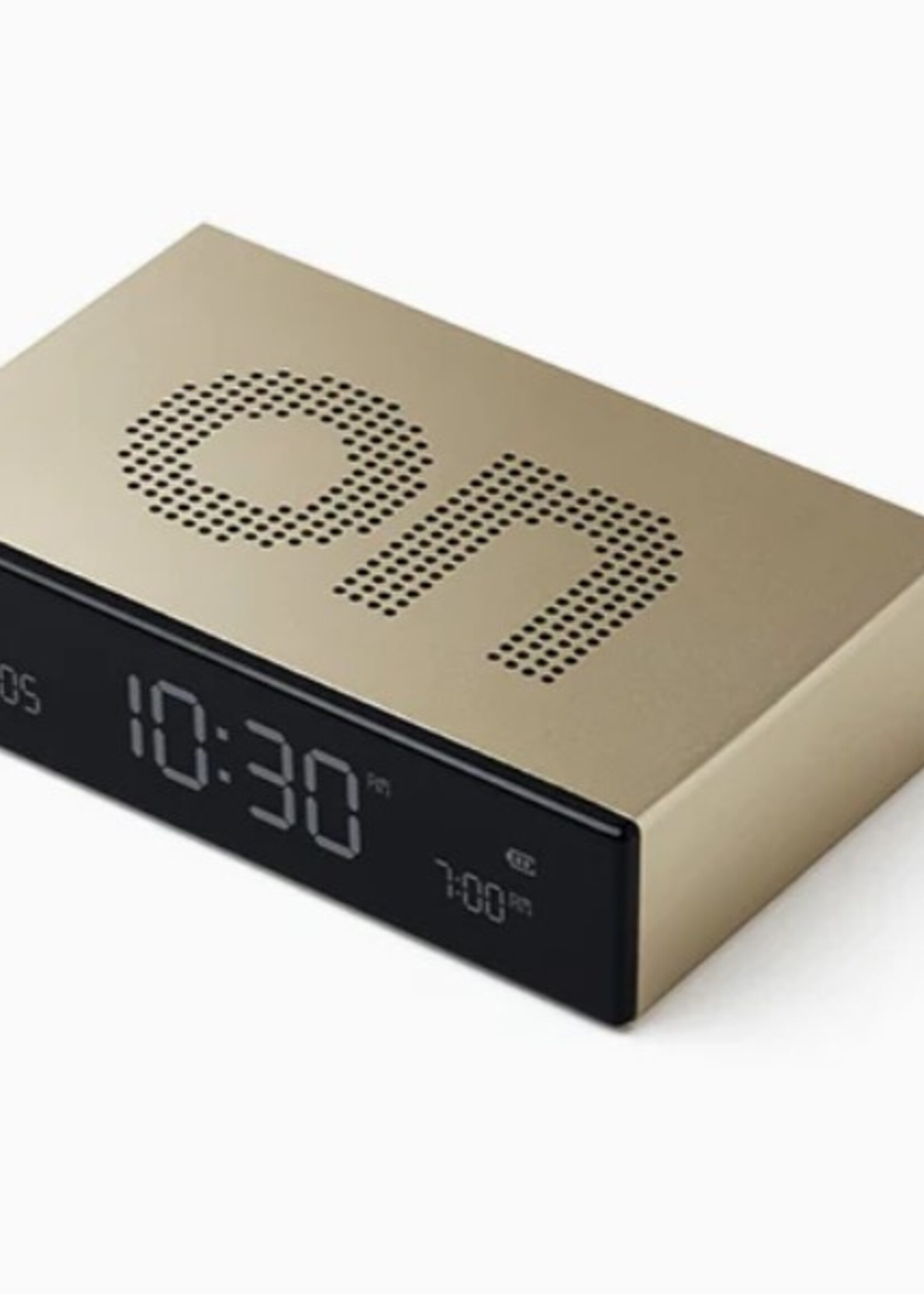 lexon Lexon - Flip - Premium - Omkeerbare LCD wekker - Goud