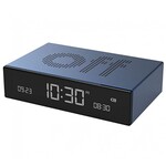 lexon Lexon - Flip - Premium - Réveil LCD réversible - Bleu foncé