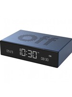 lexon Lexon - Flip - Premium - Omkeerbare LCD wekker - Donker Blauw