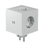 AVOLT AVOLT - Square 2 - Adapter - 30W - Dual USBC - Gotland Grey - Grijs