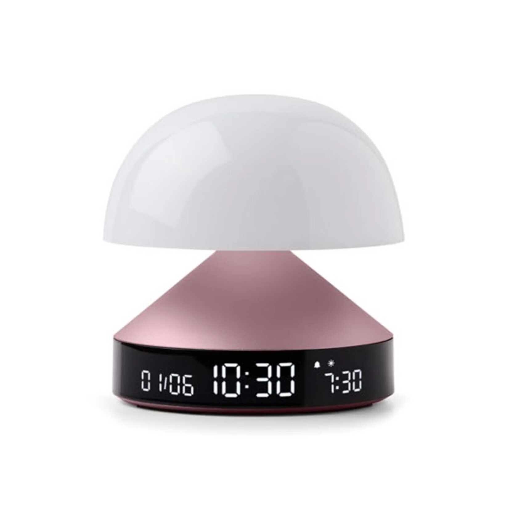 lexon Lexon - Mina - Sunrise - Wekker met zonsopgang licht - Licht Roze