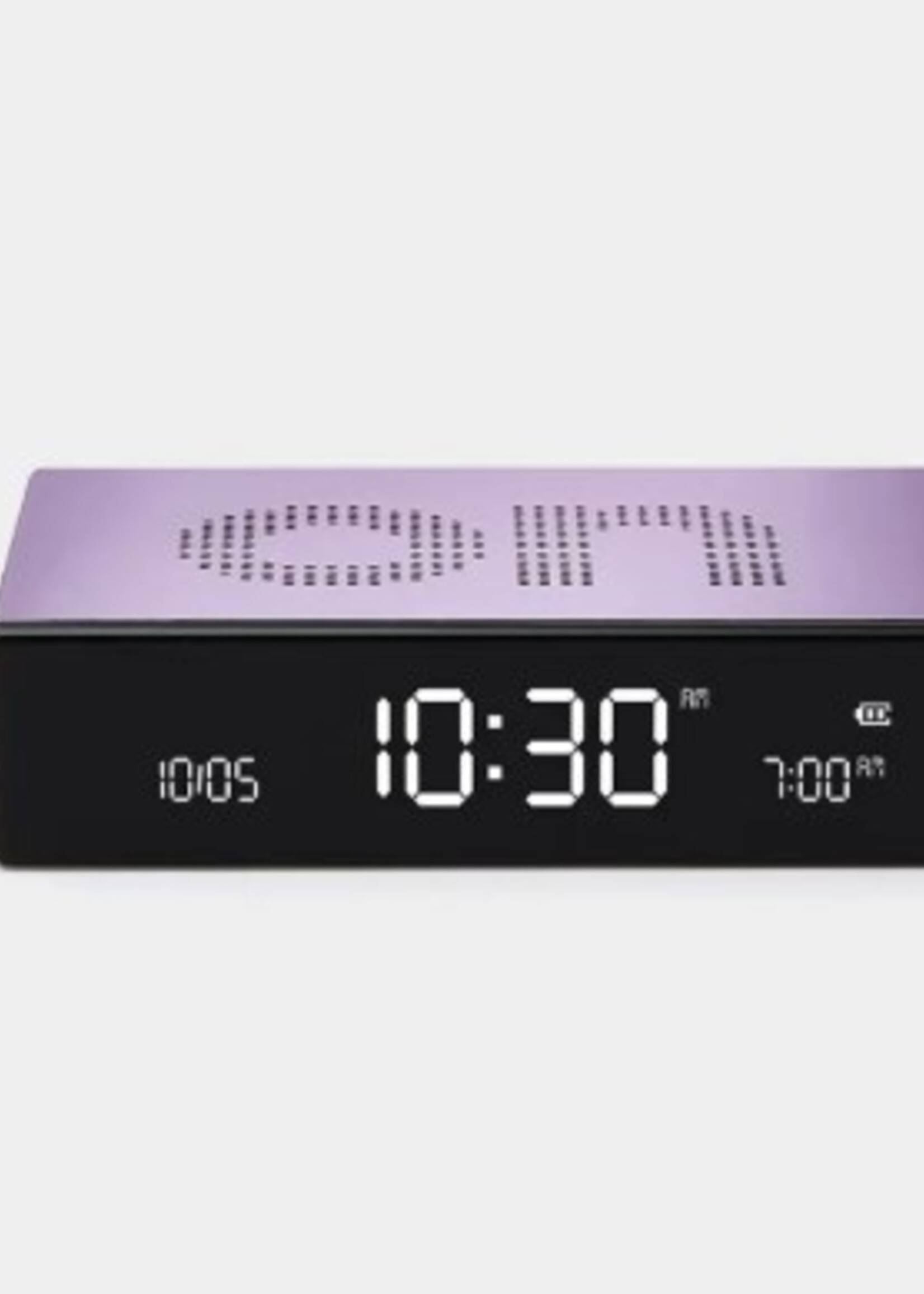 lexon Lexon - Flip - Premium - Réveil LCD réversible - Pourpre