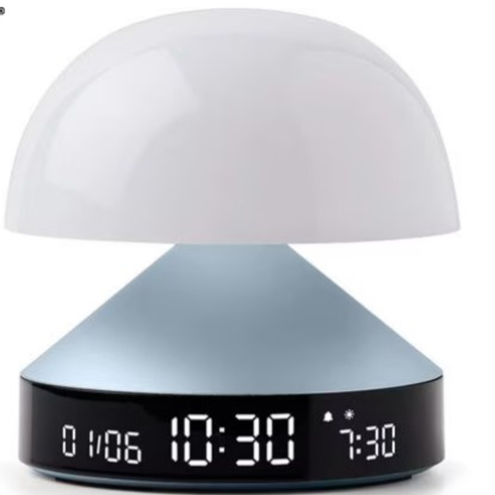 lexon Lexon - Mina - Sunrise - Wekker met zonsopgang licht - Licht Blauw