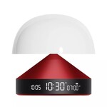 lexon Lexon - Mina - Sunrise - Wekker met zonsopgang licht - Donker Rood