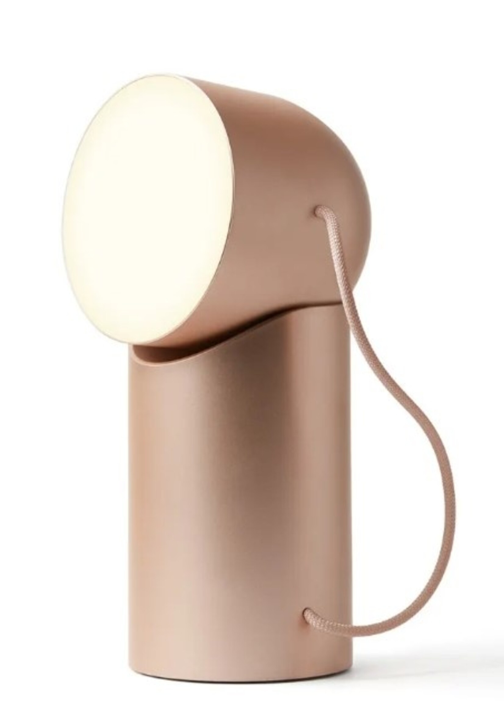 Lexon Lexon - ORBE - Draagbare LED-lamp met afneembare diffuser - Goud