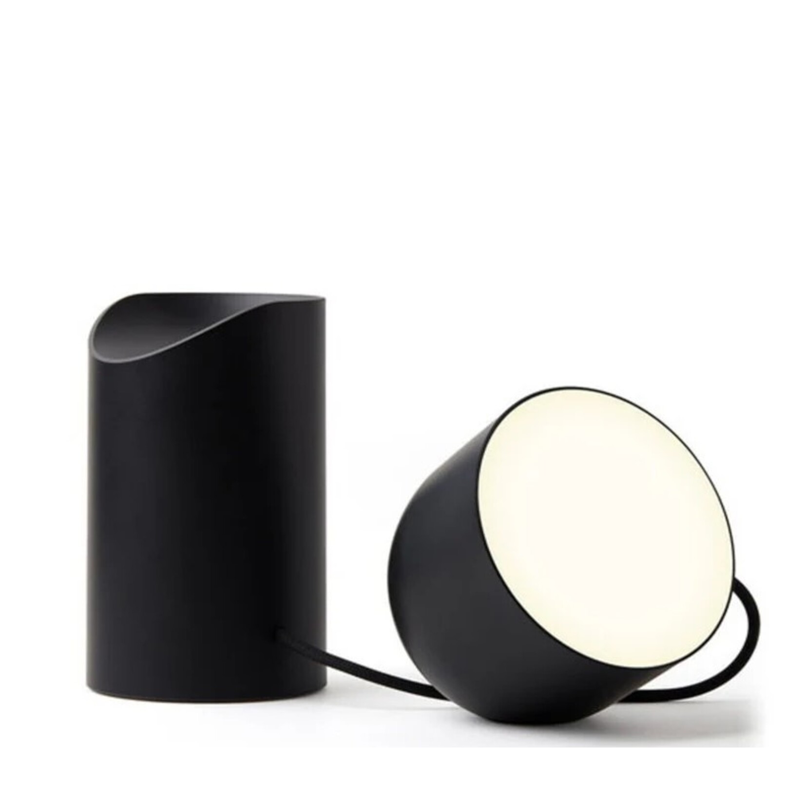 Lexon Lexon - ORBE - Lampe LED portable avec diffuseur amovible - Noir