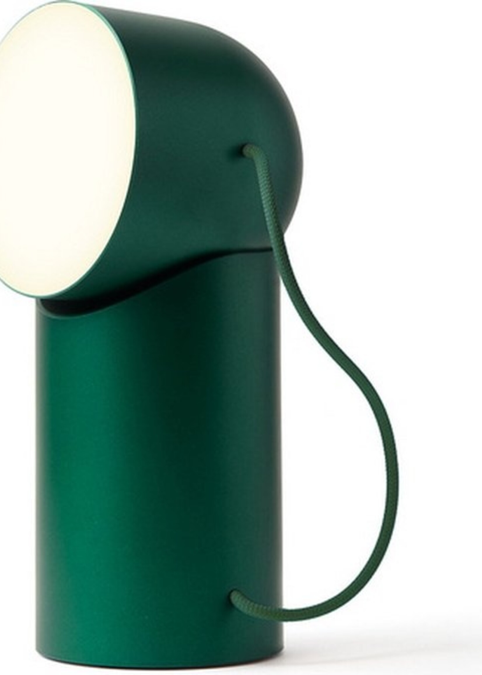 Lexon Lexon - ORBE - Draagbare LED-lamp met afneembare diffuser - Donker groen